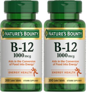 Frasco Nature's Bounty vitamina B12