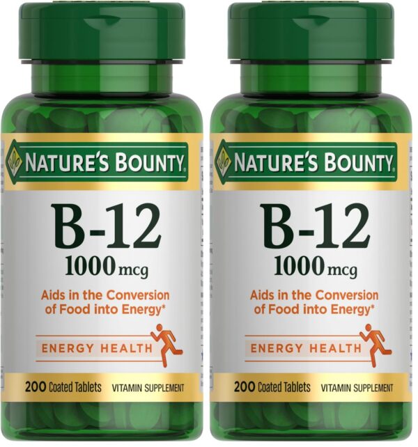 Frasco Nature's Bounty vitamina B12