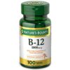 Version 1.0.0 Etiqueta del frasco Nature's Bounty B12 1000 mcg