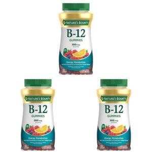 Etiqueta frontal de Vitamina B12 Nature's Bounty