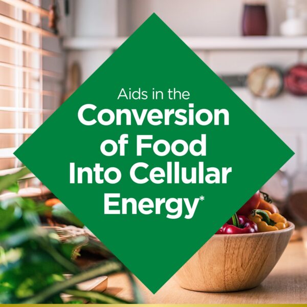 Etiqueta suplemento Nature's Bounty vitamina B-12 gomitas