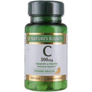 Nature's Bounty Vitamina C 500mg frasco 130 tabletas