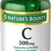 Tabletas de vitamina C 500mg Nature's Bounty