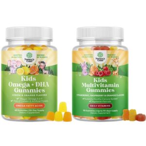 Version 1.0.0 Caja de Natures Craft Gummies para niños DHA