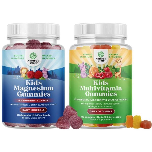 Version 1.0.0 Gomitas de magnesio para niños – frambuesa