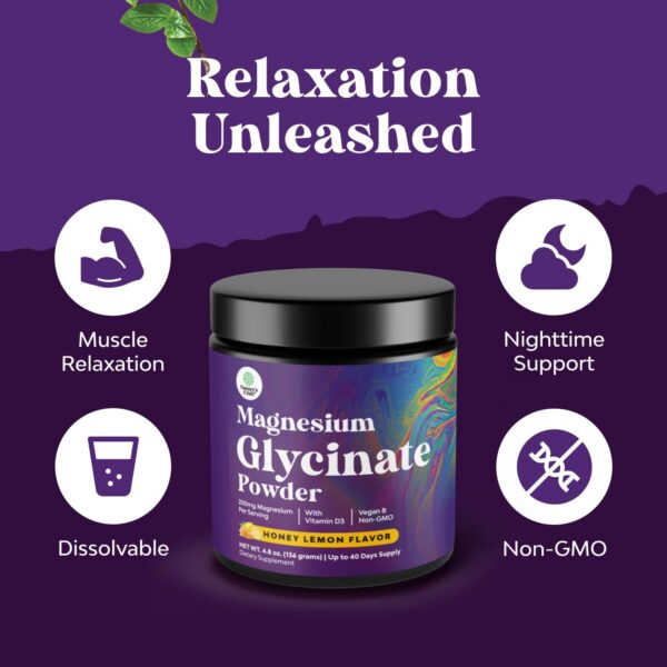 Envase de polvo de magnesio listo para mezclar