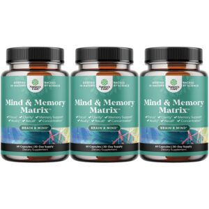 Frente de la caja Mind Memory Matrix