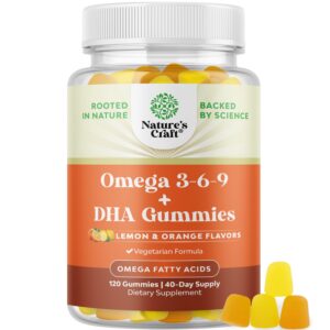 Version 1.0.0 Gomitas omega-3 vegetarianas para adultos - envase