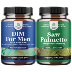 Natures Craft paquete DIM y palmetto para hombres
