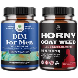 Version 1.0.0 Natures Craft suplemento DIM y Horny Goat Weed para hombres