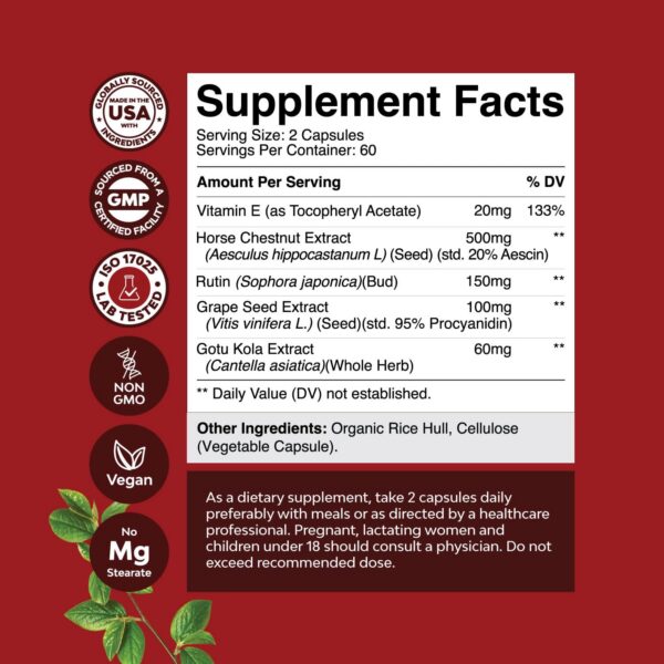 Frasco con cápsulas y fondo blanco