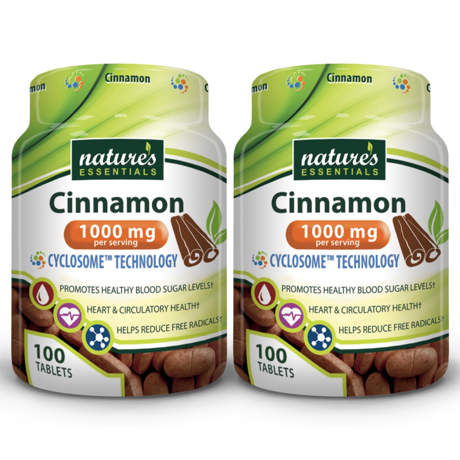 Nature’s Essentials Cinnamon, 1000 mg