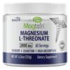 Magnesio en polvo Nature's Fusions frente