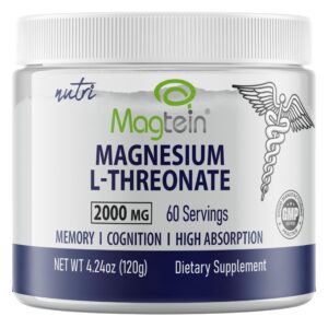 Magnesio en polvo Nature's Fusions frente