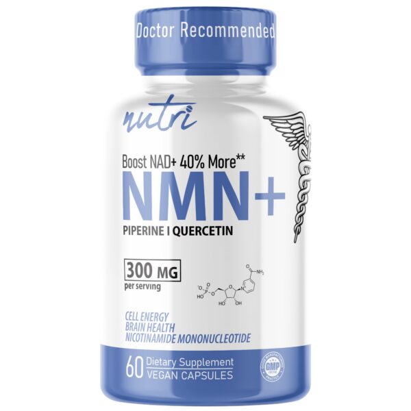 Version 1.0.0 Frente del envase Nature's Fusions NMN 300 mg