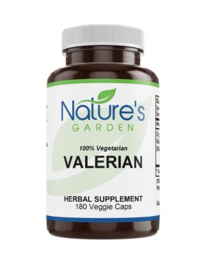 NATURE'S GARDEN ESSENTIALS valeriana cápsulas vegetales 180 unidades