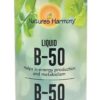 Nature's Harmony complejo b-50 líquido botella de 16 onzas