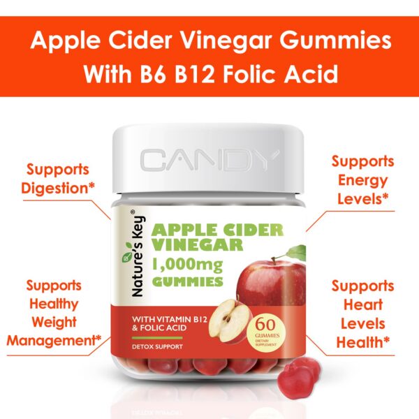 Caja con 60 gomitas Nature's Key