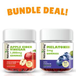 Gomitas Nature's Key con frasco y etiqueta