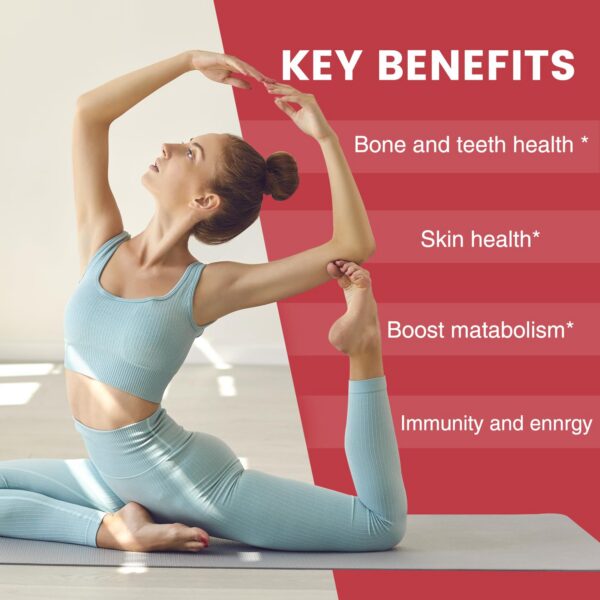 Frasco Nature's Key gomitas en etiqueta