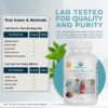 Tabla nutricional Nature's Lab Kids Multi