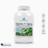 Etiqueta frontal Nature's Lab Perfect Iron 25mg con información principal
