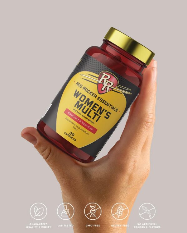 Version 1.0.0 Etiqueta nutricional Nature's Lab Red Rocker Essentials