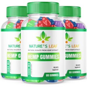 Caja Nature's Leaf Gummies con fórmula oficial