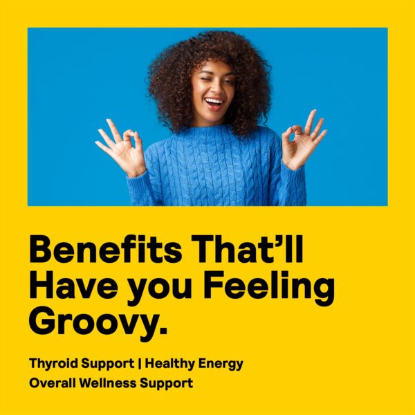 Frente de la caja Nature's Life Kelp islandés 41 mg