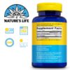 Etiqueta frontal Nature's Life Kelp islandés 41 mg