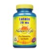 Nature's Life Luteína 20 mg suplemento visual 100 cápsulas