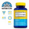 Etiqueta del producto Nature's Life Magnesium