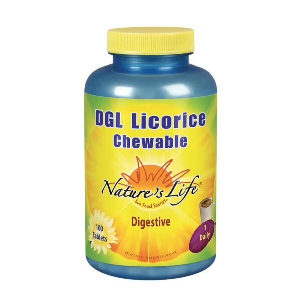 Version 1.0.0 Nature's Life Tabletas DGL Regaliz masticables 380 mg 100 piezas