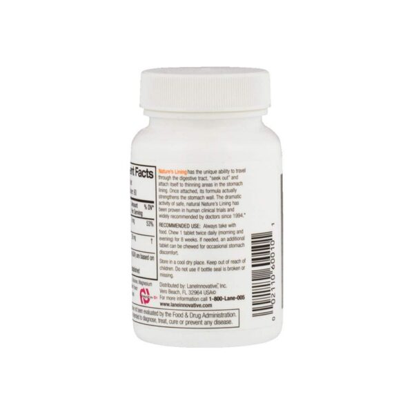 Version 1.0.0 Nature's Lining extractos naturales para protección gástrica