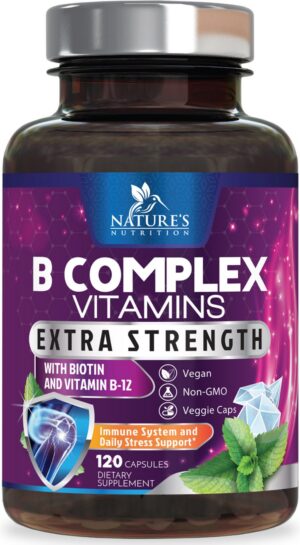 Caja de Nature's Nutrition B Complex