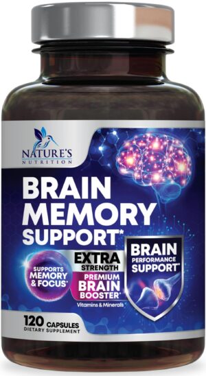Frente del envase Nature's Nutrition Brain Memory