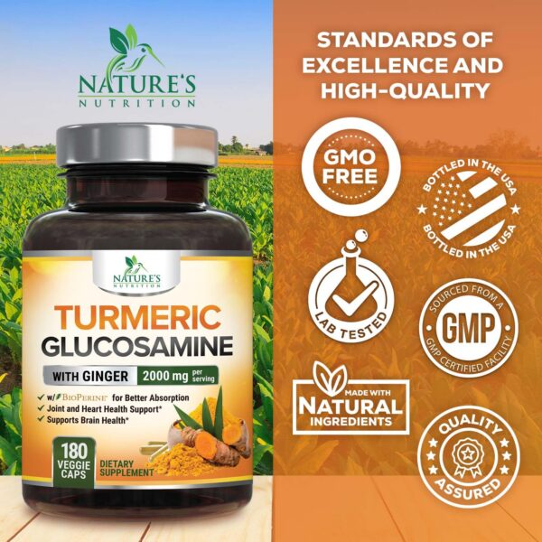 Cápsulas con BioPerine para mejor absorción en suplemento Nature's Nutrition