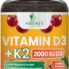Version 1.0.0 Frente de la caja Nature's Nutrition D3 K2 2000 UI