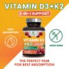 Version 1.0.0 Detalle de etiqueta Nature's Nutrition D3 K2