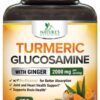 Nature's Nutrition suplemento cúrcuma curcumina 2000mg 180 cápsulas