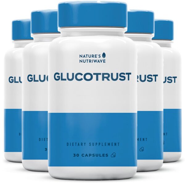 Version 1.0.0 Nature’s NutriWave Glucotrust cápsulas suplemento herbal bienestar
