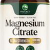 Frente del frasco Nature's Peak Magnesio Citrato