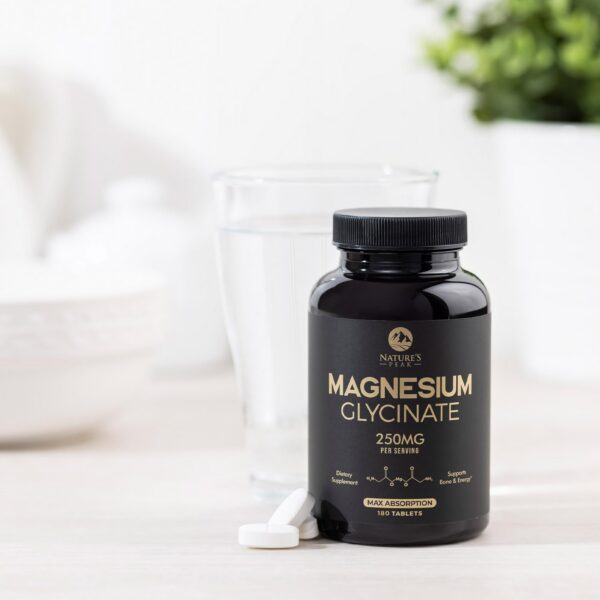 Etiqueta del suplemento Nature's Peak