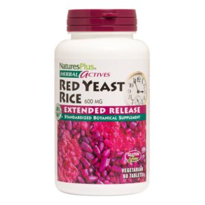 Natures Plus arroz de levadura roja suplemento bienestar general