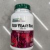 Natures Plus cápsulas arroz de levadura roja 600 mg 120 veganas