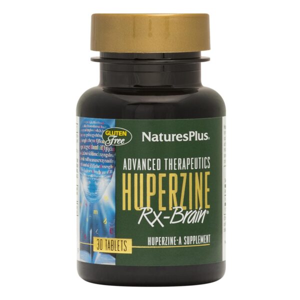 Version 1.0.0 Nature's Plus Huperzine Rx-Brain frasco frontal