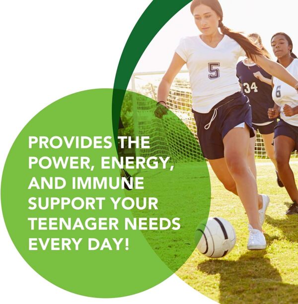 Version 1.0.0 Natures Plus Power Teen vitaminas para equilibrio hormonal y salud mamaria en jóvenes mujeres