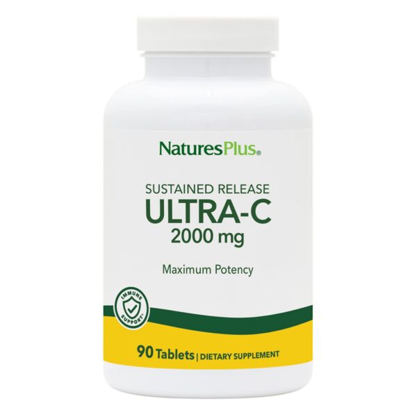 Natures Plus Ultra C 2000mg 90 tabletas liberación prolongada