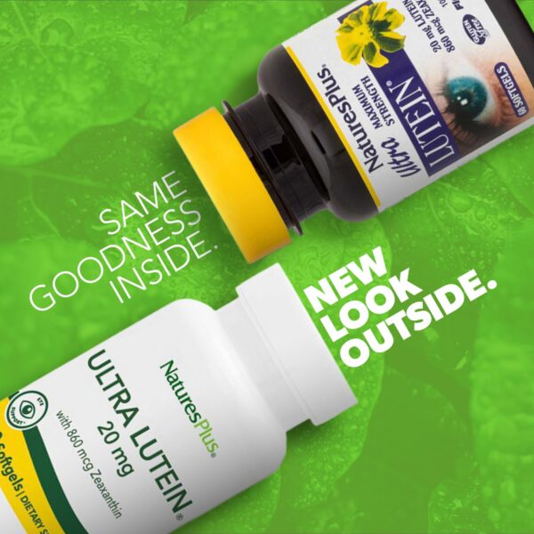 Frente del frasco Ultra Lutein