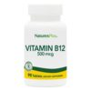 Natures Plus vitamina b12 metilcobalamina 500mcg 90 tabletas